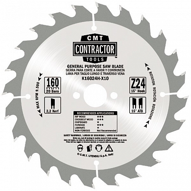   250x2.6/1.8x30 Z40 ATB ( min. 5 )