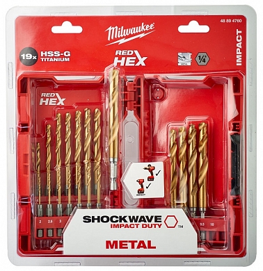     Milwaukee RedHEX HSS-G TiN