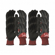 Перчатки зимние с защитой от порезов 3, размер L/9 (12 пар)